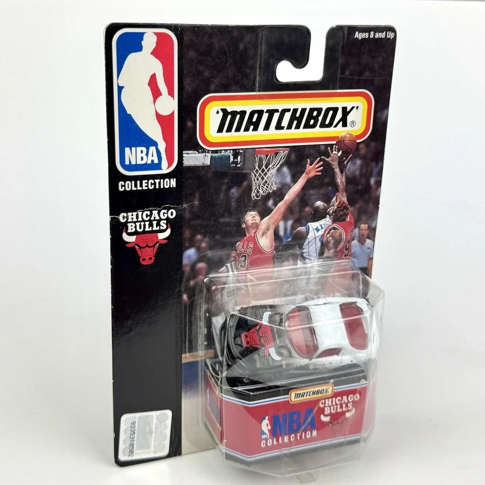 1998 Matchbox Chicago Bulls NBA Collection Dodge Viper Car Vtg Toy Sealed *READ*